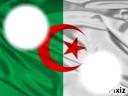 Drapeau algérien Fotomontažas