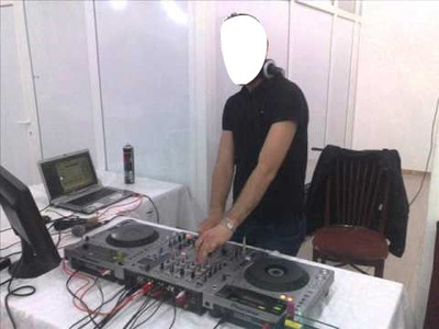 DJ magic Fotomontaggio