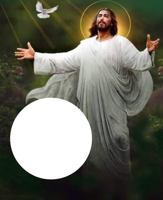 JESUS Y ESPIRITU SANTO Fotomontagem