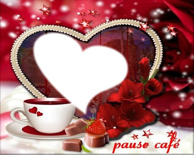 pause café Photomontage