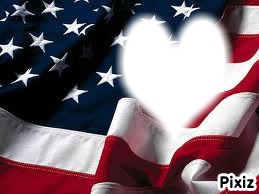 Love U.S.A Fotomontaż