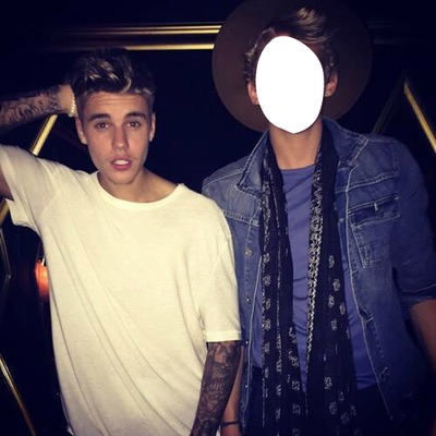 Justin Bieber and Cody Fotoğraf editörü