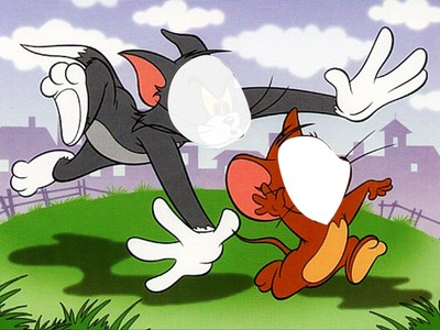 tom and Jerry Fotomontage