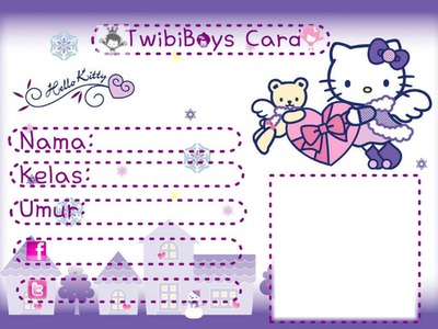 Id Card Twibiboys Фотомонтажа