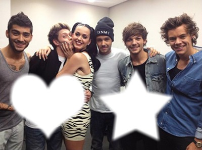 One Direction y Katy Perry Montage photo