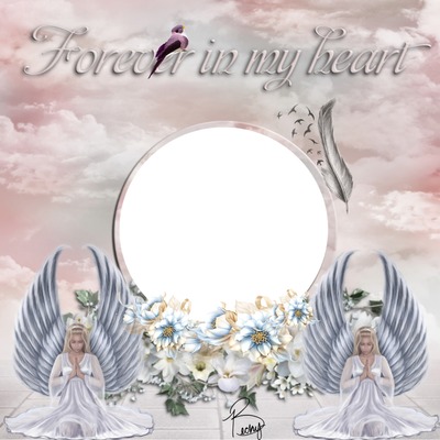 forever in my  heart Montage photo
