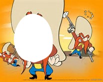 Looney Tunes Photomontage