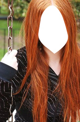 cheveux roux Fotomontāža