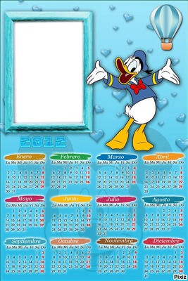 calendario 2012 Fotomontāža