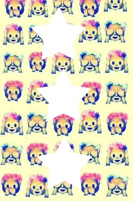 emoji collage フォトモンタージュ
