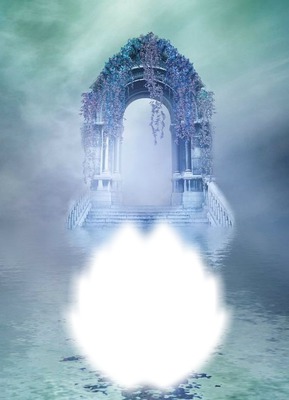 Porte du ciel Fotomontage