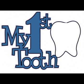 My 1st tooth Photo frame effect