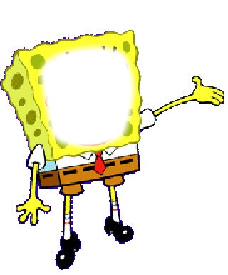 spongebob Photo frame effect
