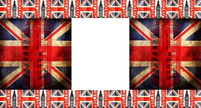 drapeau Londres Fotomontasje