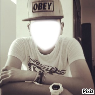 Emo Swag OBEY Photomontage