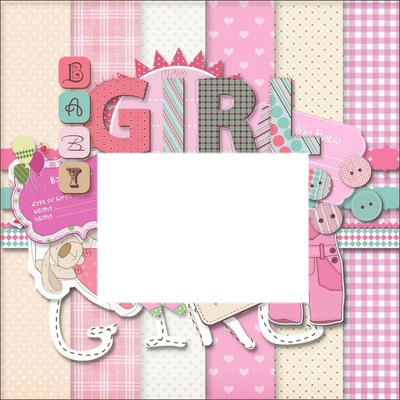 BABY GIRL Montage photo