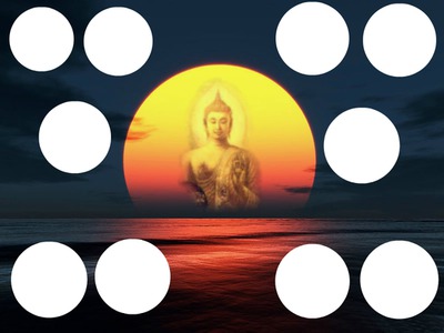 bouddha Fotomontage