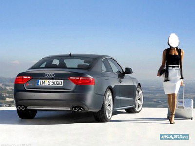 Audi Fotomontage