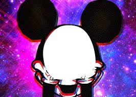 Mickey. Fotomontagem
