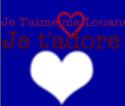 Louane ♥♥ Fotomontage