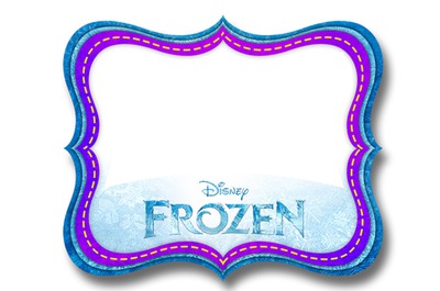 Frozen Principal Photo frame effect