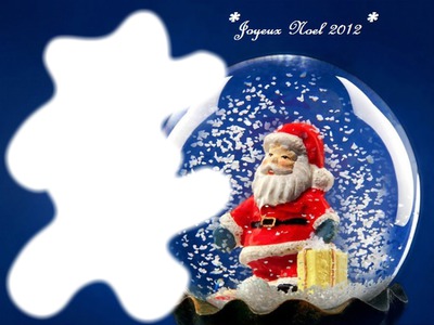 *Joyeux Noel 2012* Photo frame effect