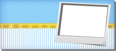 BABY SHOWER Photo frame effect