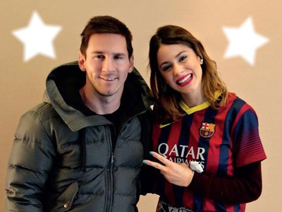 Vilu Y Messi Fotomontasje