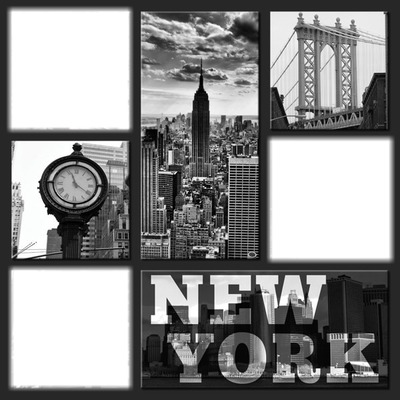 new york Fotomontaż