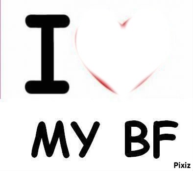 I love my best friends forever Fotomontaggio