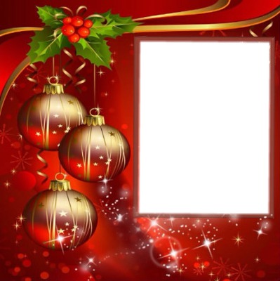 MERRY CHRISTMAS!!! Photo frame effect