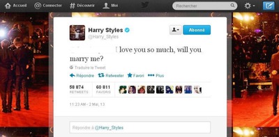 harry will marry you Fotomontaža
