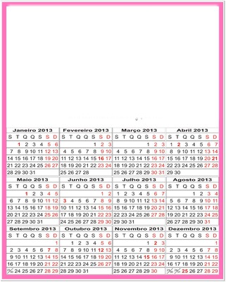 calendary 2013 Фотомонтажа