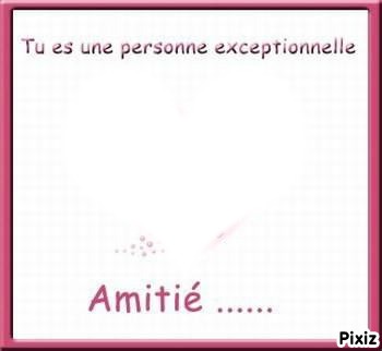 Amitié Фотомонтаж