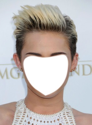 Miley Cyrus Fotomontaža