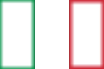 bandiera italiana Fotomontaggio