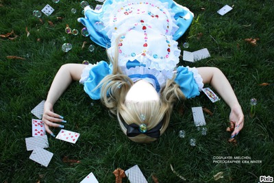 Alice in the Wonderland Photomontage
