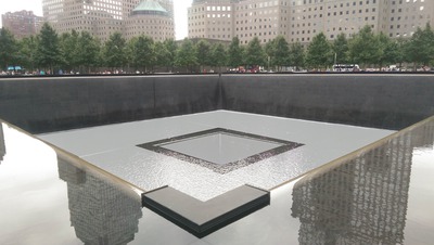 World Trade Center 9/11 Photo frame effect