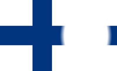 Finland flag Фотомонтажа