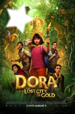 Dora movie Fotomontaža