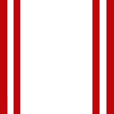 marco bicolor, rojo y blanco. Fotomontáž