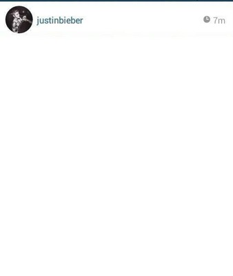 O Justin postou uma foto minha do Istagram Φωτομοντάζ