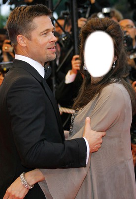 Brad Pitt And You <3 Photo frame effect