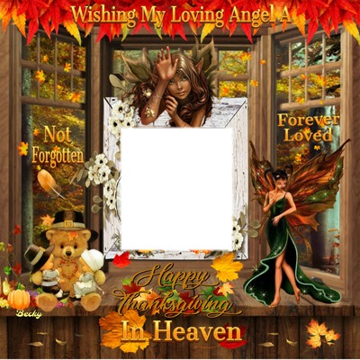 THANKSGIVING IN HEAVEN Montage photo