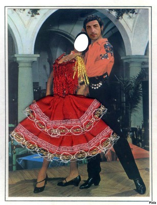 flamenco Fotomontage