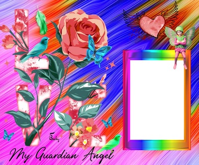my guardian angel Fotomontáž