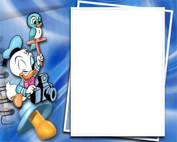 Luv_Baby Donald Duck Photo frame effect