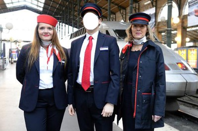 SNCF Montaje fotografico