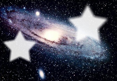 galaxie Fotomontaż