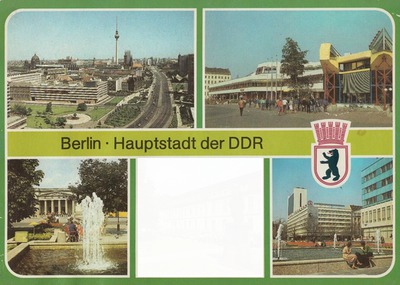 berlin Photo frame effect